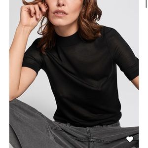 NWT & other stories delicate knit t shirt